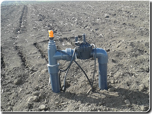 postavljanje sistema kap po kap.